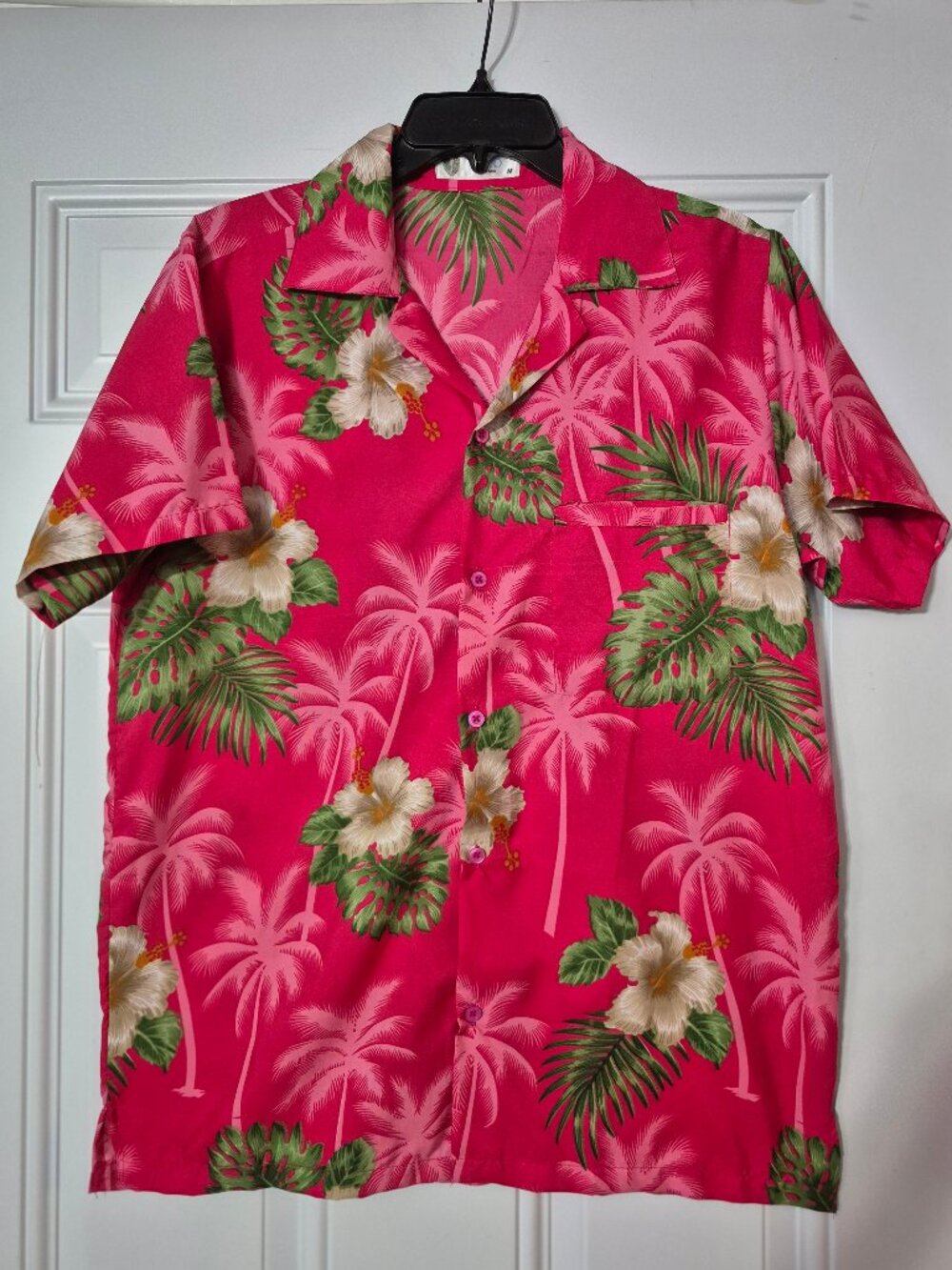 Vintage.Tropical Shirt, VHO. Size Med.Men's